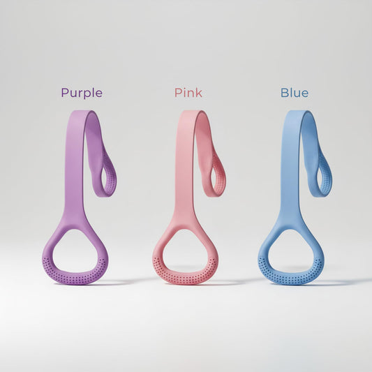 8-Shape Resistance Band for Women, Back Opening Shoulder Training, Slimming Back Exercise Tool, Home Yoga Stretching Strap with Silicone Elastic Rope