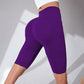 Seamless Butt-Lifting Fitness Pants with Tummy Control and High Waist Peach Bottom Yoga Shorts