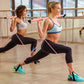 Pilates Exercise Stick Toning Bar Fitness Home Yoga Gym Body Workout Body Abdominal Resistance Bands Rope Puller