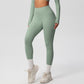 Yoga pants solid color long sleeved beautiful back sports short sleeved slim fit fitness pants set