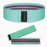 Yoga Mat with Butt Lifting Elastic Resistance Band for Fitness Strength Training and Hip Stretching Pull Force