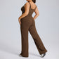 Straight yoga suit set sportswear women's outdoor running fitness suit set