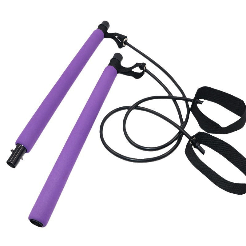 Functional yoga tension bar, chest expansion arm strength bar, yoga bar, Pilates bar, fitness bar, Pilates bar
