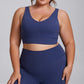 High elasticity yoga fitness suit yoga suit set running shockproof sportswear