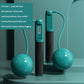 Intelligent adjustable sports skipping rope
