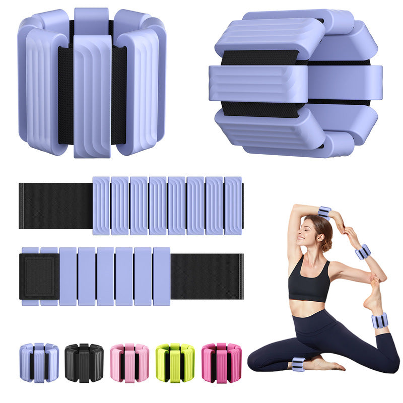 Weighted Wristbands: Silicone, for Weight Training/Yoga/Dance/Fitness (Also for Ankles)