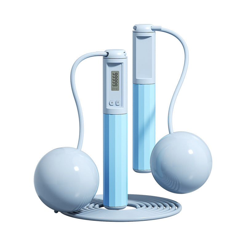 Intelligent adjustable sports skipping rope