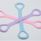 8-Shape Resistance Band for Women, Back Opening Shoulder Training, Slimming Back Exercise Tool, Home Yoga Stretching Strap with Silicone Elastic Rope