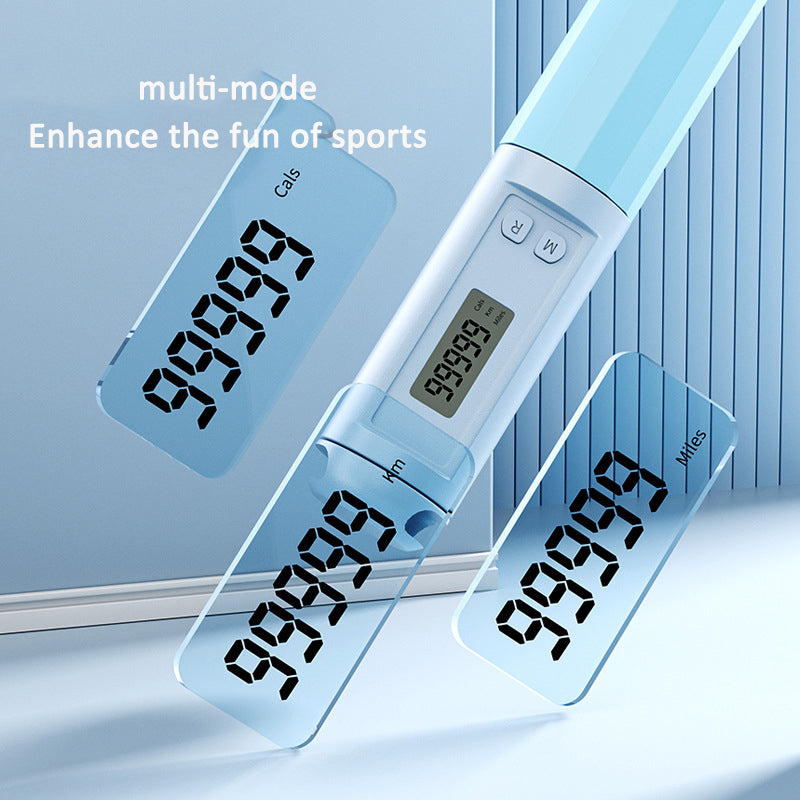 Intelligent adjustable sports skipping rope